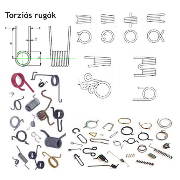 Torziós rugó gyártás
